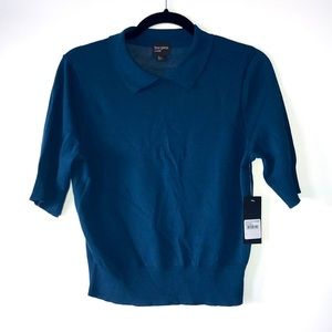 Free Press Blue Aurora Top